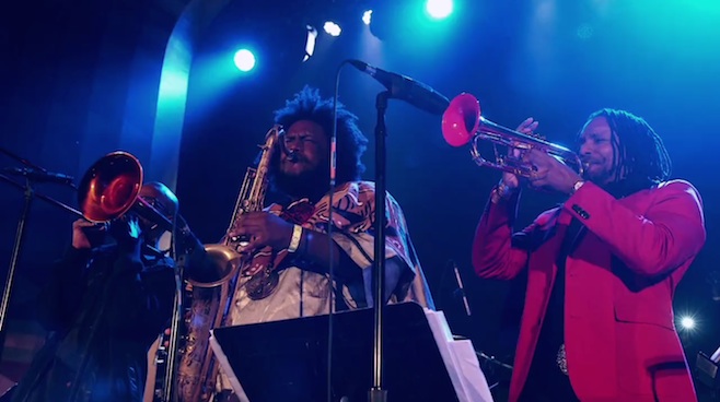 Kamasi Washington Performs The Epic Live in L.A.